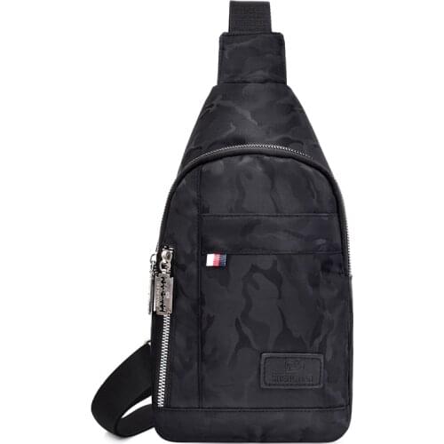 Fashion camouflage Women Nylon Cloth Chest Pack Crossbody Bags for Ladies Shoulder Handbag Casual Travel Cross Body Bag ZX-168