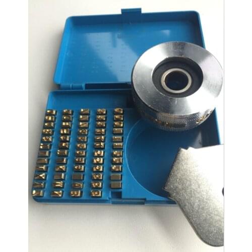 Heat stamping alphabet set heat press machine FR770 alphabet set date coding machine letter numbers brass number for FR770