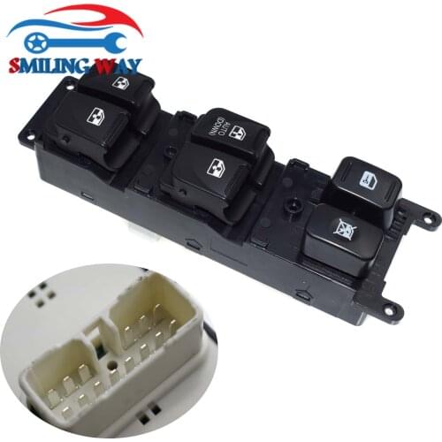 Electric Power Window Master Switch Control For Hyundai Tucson 2005 2006 2007 2008 2009 2010 OE# 93570-2E000 935702E000