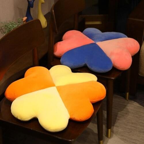 40/50cm Flower Petal Cushion Office Chair Backrest Pillow Window Pad Petals Tatami Floor Pads Lovers Birthday Gift