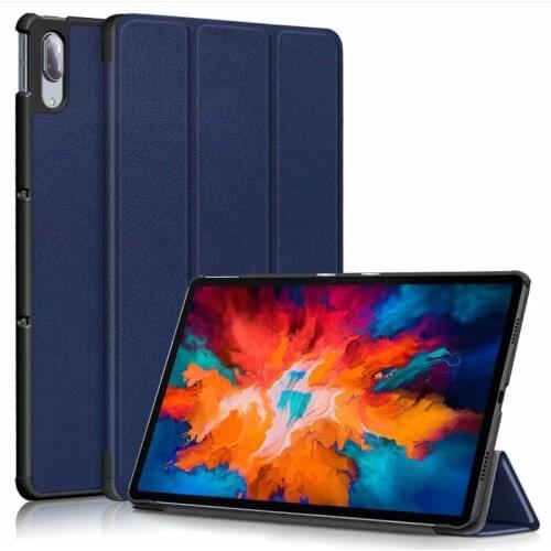 30PCS/Lot Luxury Slim PU Cover For Lenovo Tab P11 Pro TB-J706F 11.5 Folio Stand Leather Case