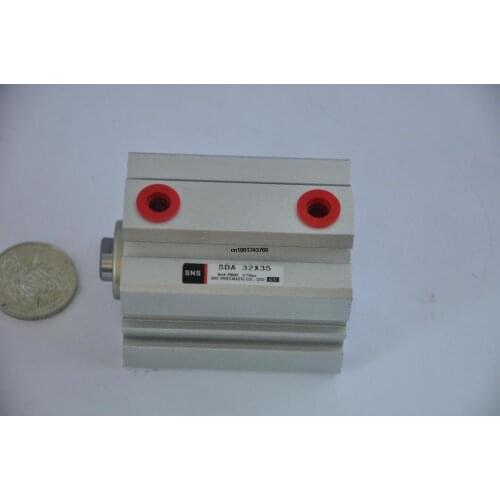 SDA32*35 Rc1/8' compact cylinder SNS pnematic parts Airtac type actuator air cylinder Hydraulic cylinder SDA Series M14*1.5