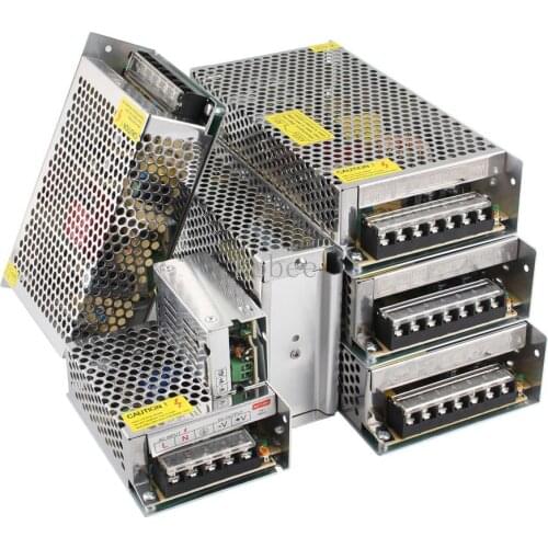 Lighting Transformers Power Supply Adapter AC110V-220V to DC 5V 12V 24V 48V, 1A 2A 3A 5A 6A 8A 10A 15A 20A LED Driver LED Strip