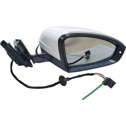 Auto Left Right Power Heated Fold Turn Signal 6 Wires Side Mirror Assembly for VW Jetta MK7 2019 2020