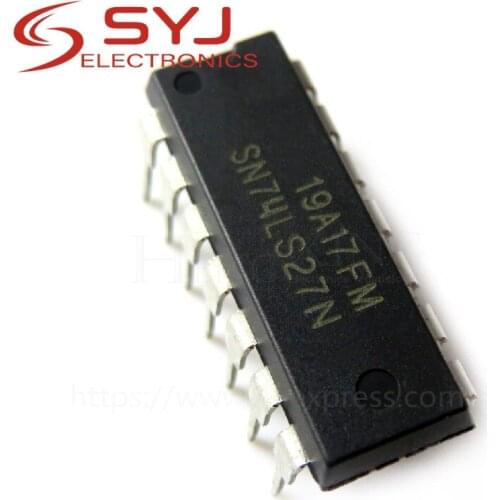 1pcs/lot HD74LS27P SN74LS27N 74LS27 DIP-14 In Stock