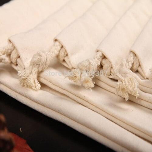 100pcs/lot)Wholesale high quality canvas drawstring jewerly bag for accessories/watch,Size can be customized,Various colors