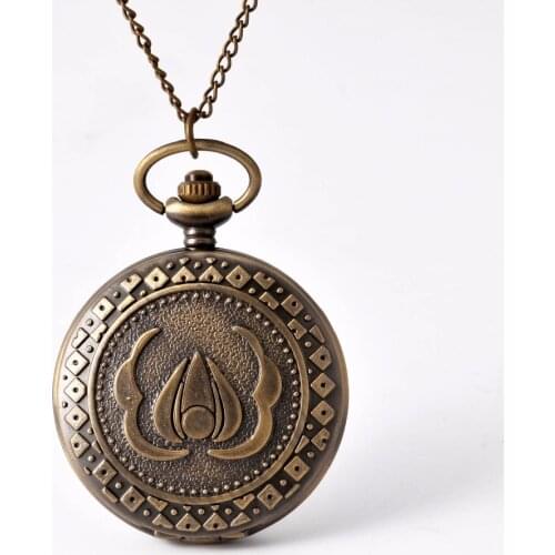 8148 Vintage pocket watch Chain Retro The Greatest Pocket Watch Necklace For Grandpa Dad Gifts