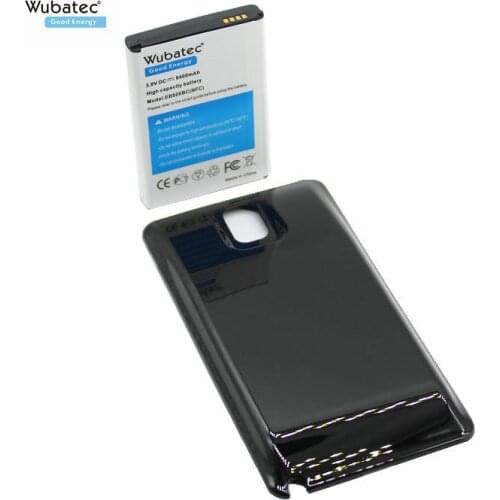 Wubatec 1x Note 3 NFC Extended Battery 6400mAh for Samsung Galaxy Note3 N9000 N9002 N9005 N9006 N900A N900V N900P N900T N900V