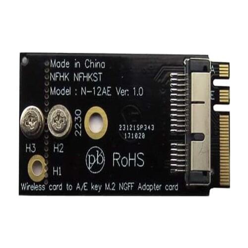 BCM943224PCIEBT2 wireless network card to A+E key M.2 NGFF wireless network card
