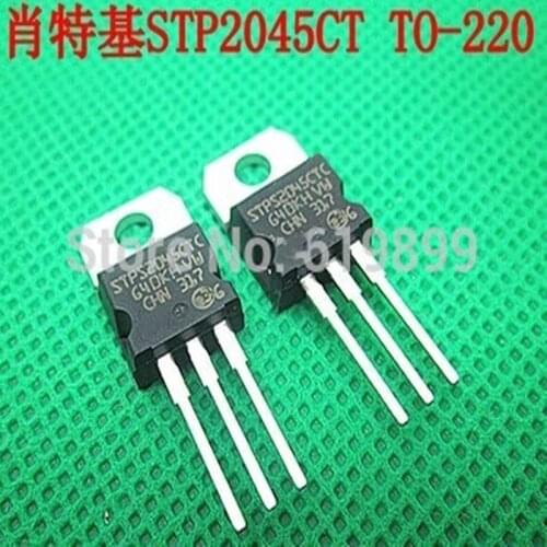 Free Shipping 50pcs/lot STP2045CTC STP2045CT P2045CT STP2045 TO-220