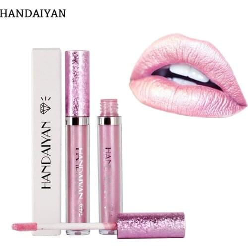 Brands Full Professional Makeup Tint Lipstick Pearlescent Powder Lip Gloss Waterproof Birthday Present