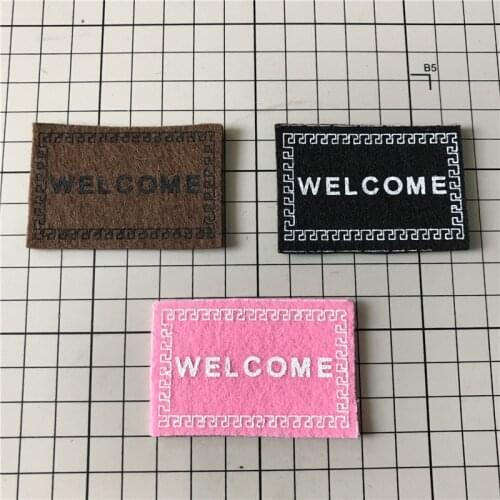 Hand Made Fairy door great gift for Kid miniature Magic tooth fairy door mat Succulent miniascape Accessory welcome mat