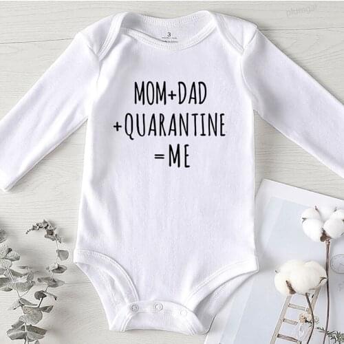 Romper for Babies Girl Kids Summer Clothes Cotton Newborn Baby Clothing One Piece Jumpsuit Mom Dad Me Letter Printed Boy