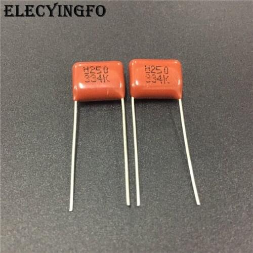 100pcs CBB capacitor 334 250V 334K 0.33uF 330nF P10 CL21 Metallized Polypropylene Film Capacitor