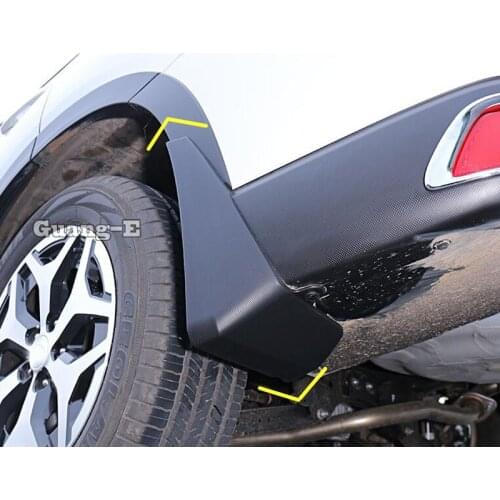 For Subaru Forester 2018 2019 2020 Car Body Cover Plastic Fender Soft Mudguard Protection Flap Splash Mud Guard Frame 4pcs
