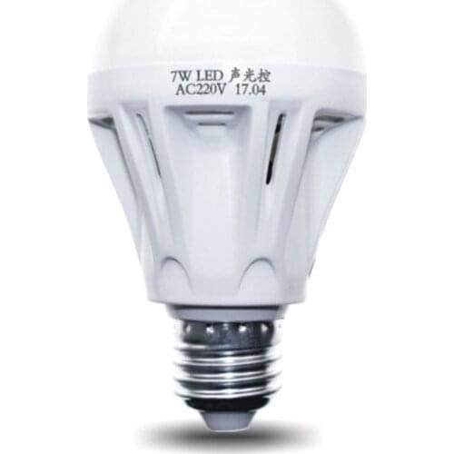 Control Sensor Light E27 Motion Detector Led Bulb Lamp Stair Hallway Pathway Corridor Night Lighting