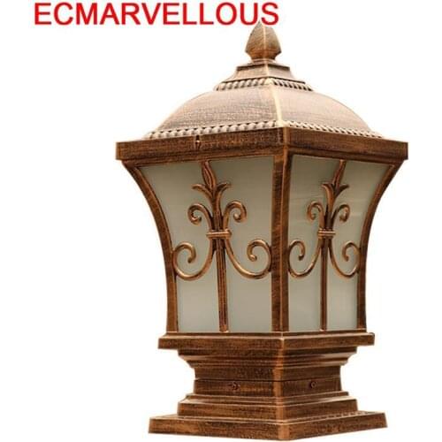 Lantaarnpaal Exterieur Foco Exterior Tuinlamp Square LED Terraza Y Jardin Decoracion Outdoor Spotlight Landscape Lighting