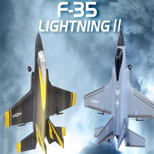 Flybear FX935 F35 Fighter 2.4G 4CH EPP RC Airplane 315mm Wingspan Remote Control Plane Warbird RTF Flight Toys For Boys Kids