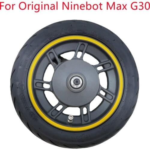 Max G30 Scooter Parts 10 Inch Front Wheel Hub With 60 / 70-6 Vacuum Tire Fittings For Original Ninebot Max G30 Kick Scooter