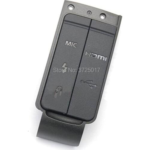 New USB cover USB MIC Flash HDMI Interface Cover For Canon 5DS Interface Cover Assembly Rubber Repair Part