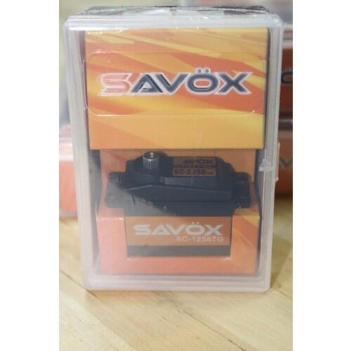 NEW&ORIGINAL SC-1258TG SAVOX 1258 High Torque Titanium Gear Servo SC-1258TG 1258 0.08S/12KG