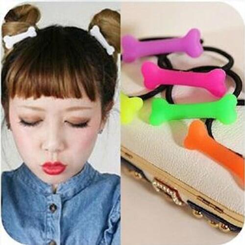2Piece Free Shipping Fashion skeleton hair rope hairpin Zombie Punk Bone hairwear hair band headbands