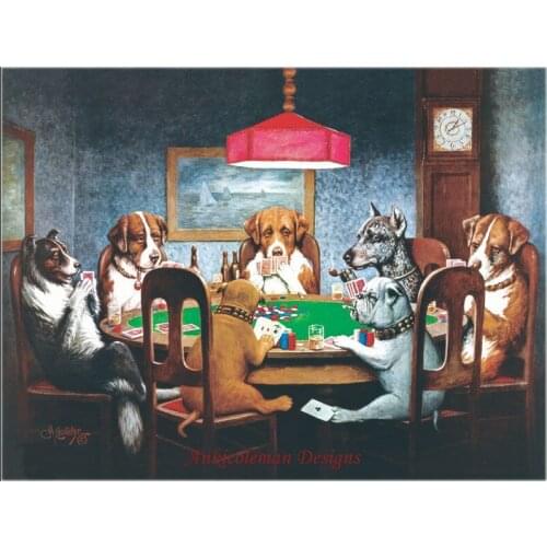 Needlework for Embroidery DIY DMC Color Quality Unprinted - Counted Cross Stitch Kits 14 ct Oil painting - A Friend in Need