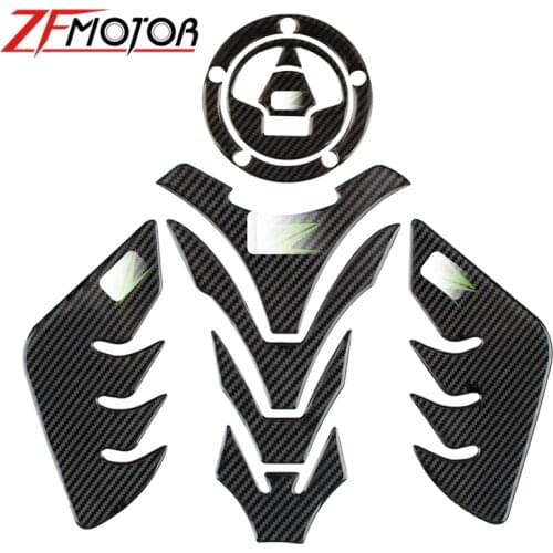 Z logo Motorcycle 3D Tank Pad Protective Decal Sticker For Kawasaki z750 Z800 Z1000