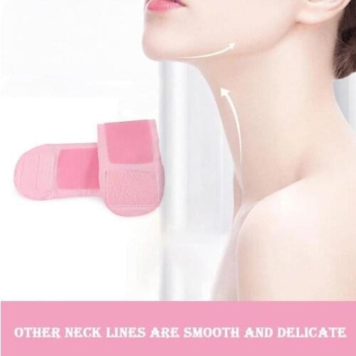 46.5*10cm)Beauty Neck SPA Gel Scarf Firming Whitening Moisturizing Scarf Anti Aging Neck Mask Wrap Care Beauty Tool