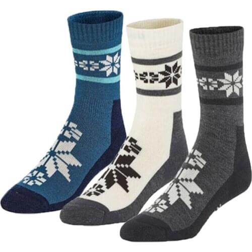 Winter Merino Wool Socks Women Hiking Socks Warm Merino Wool Socks Hiking Man Women Sports Thermal Socks Women Euro Size 36-41