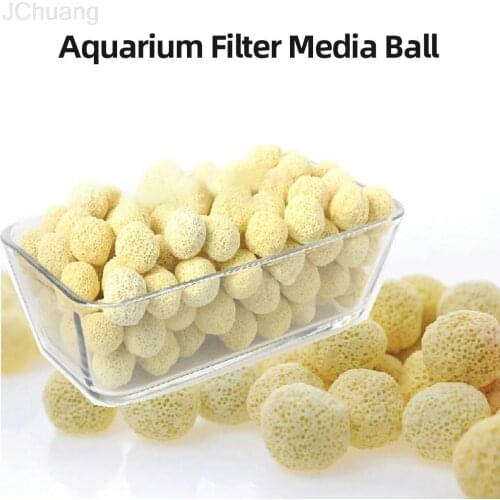 500g/1000g Aquarium Fish Tank Filter Bio Media Ceramic Rings Bio Ball Activated Carbon Bio Clear Water External Cleaning Tools