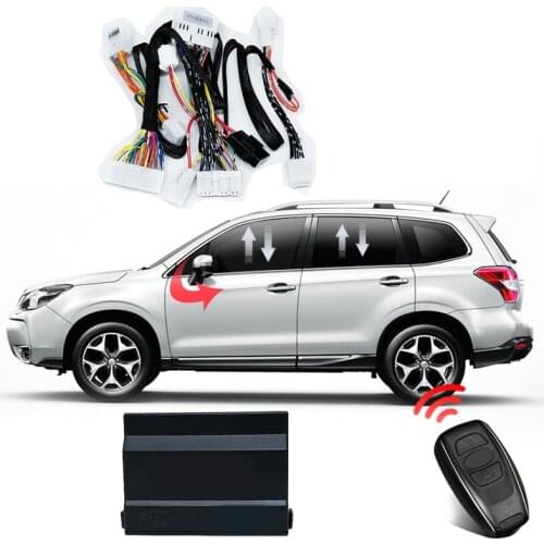 Car Automatically Window Closer Open Side Mirror Folder Folding Spread For Subaru WRX STI Legacy BZR one-button glass Smart