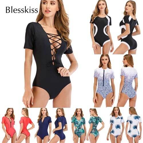 Blesskiss Swimwear With Sleeves