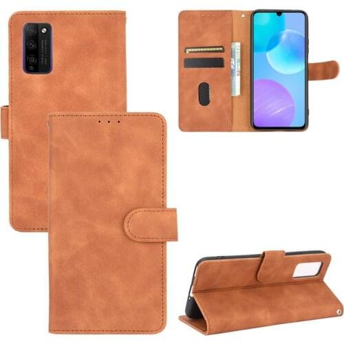 Business Leather Flip Wallet Bag Case for Huawei Honor 10X Lite Card Slot Cell Phone Cover Protective Coque Funda
