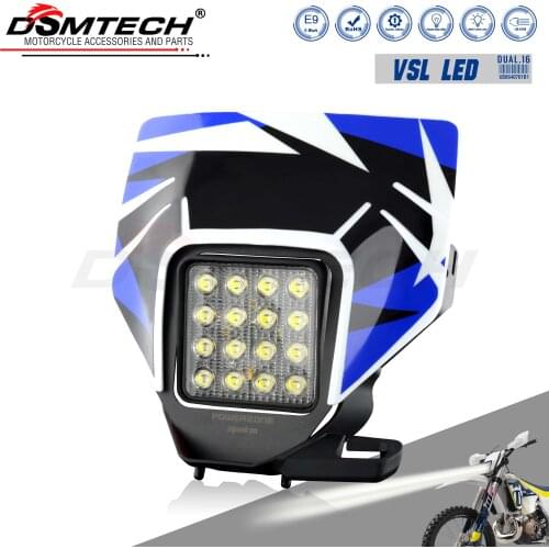 DSMTECH Headlights For Motorcycles