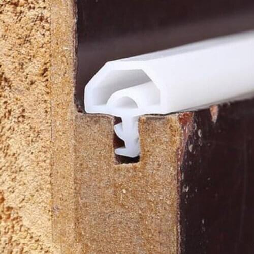 5M low temperature resistance silicone rubber gap filled sealing strip wooden door window weatherstrip