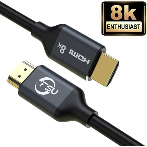 HDMI Cable HDMI 2.1 Wire 8K 60Hz 4K 120Hz 48Gbps Video Cables HDMI To HDMI Cable HDMI Splitter for Xiaomi Xbox Serries X PS5 PS4