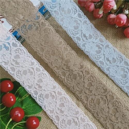 S1051 5.5cm Accessories Lace Clothing Cotton Lace Accessories Lace Hollow Lace CLOTH ART DIY