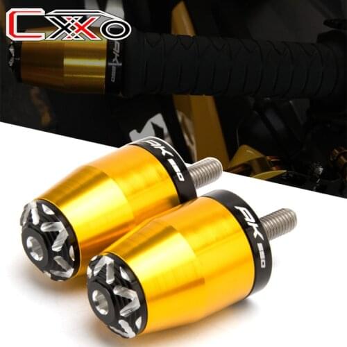 LOGO AK 550 For KYMCO AK550 2017 2018 2019 2020 Accessories Motorcycle Cnc Handlebar Grips Handle Bar Ends plug Anti Vibration