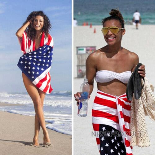 UK USA Flag Beach Towel Microfiber Bath Towels Washcloth 70x140cm 100 500 Euro 100 Dollar Printed Quick Dry Travel Sport Towels