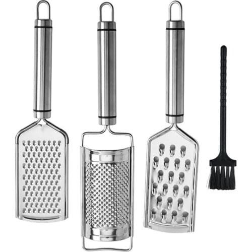 1 Set Household Potato Grater Ginger Grater Kitchen Gadgets for Home (Silver)