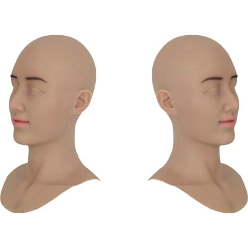 Female Silicone Mask Masquerade Party Drag Queen Halloween Dress up Simulation Skin Drag Lovers