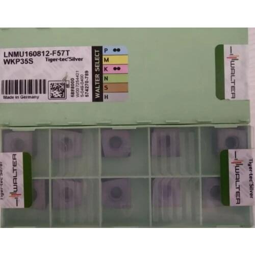 10PCS CARBIDE INSERT LNMU160812-F57T WKP35S
