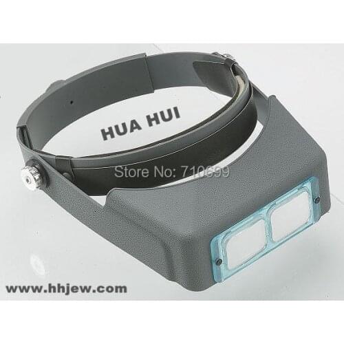 FREE SHIPPING OptiVISOR Binocular Magnifier with Magnifying ratio 2.5X Optical Glass jeweler light tools, Loupes tools