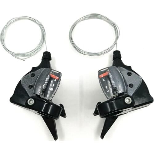 FMFXTR Bicycle Derailleur Shifter Left 3 & Right 11 33 Speed Mountain Bike Road Bicycle Shift Lever Microshift Taiwan