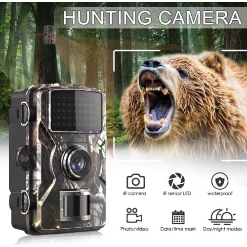 Trail Camera 12MP 1080P Game Hunting Cameras surveillance cameras Waterproof 2 Inch LCD LEDs Night Vision Deer Cam Design