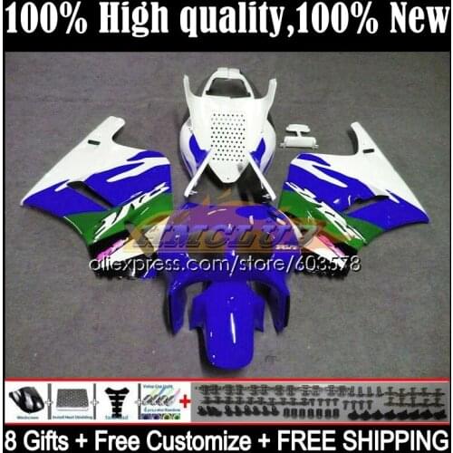 Body For HONDA RVF VFR 400 R RR CC NC35 94 95 96 97 98 36CL.143 VFR400 R V4 VFR400R 1994 1995 1996 1997 1998 Fairing blue green