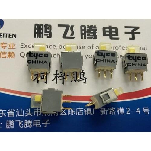 1PCS Original American TE 1825032-1 Micro toggle switch 3 feet 2 gears waterproof and dustproof vertical sliding push switch