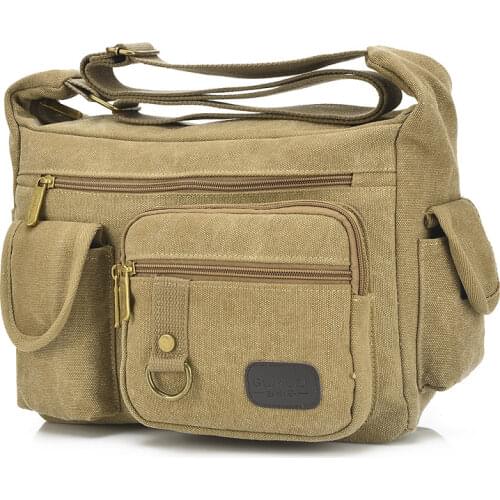 Tilorraine 2021 retro single shoulder straddle bag mens messenger canvas ashion mens large capacity crossbody bags hand bags
