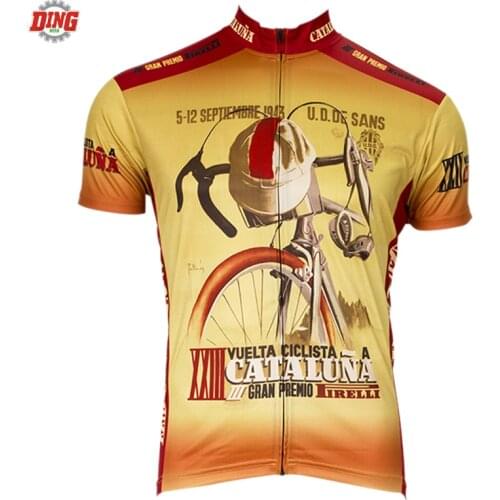 Men Short sleeve Cycling jersey ropa Ciclismo Retro cycling clothing Bike wear top Brand Outdoor sports Bicycle shirt MTB